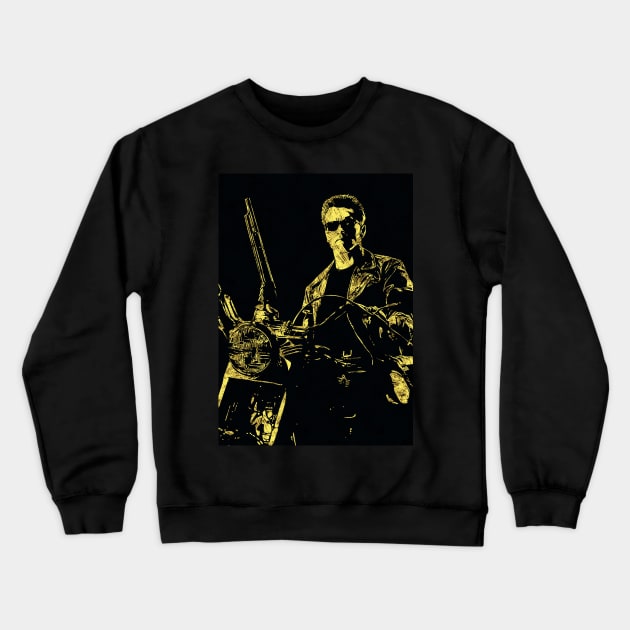 Terminator - The Legend Crewneck Sweatshirt by Naumovski